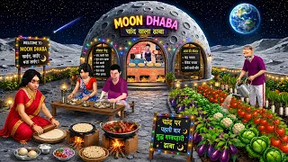 moon dhaba chand pe dhaba desi restaurant vegetable farming comedy hindi kahaniya