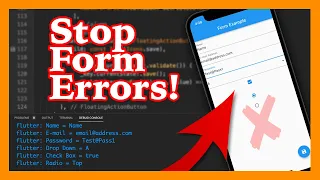 Flutter Form Fields and Form Validation with Null Safety