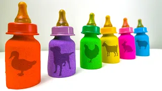 Aprendiendo colores y animales. Vídeo educativo para niños.