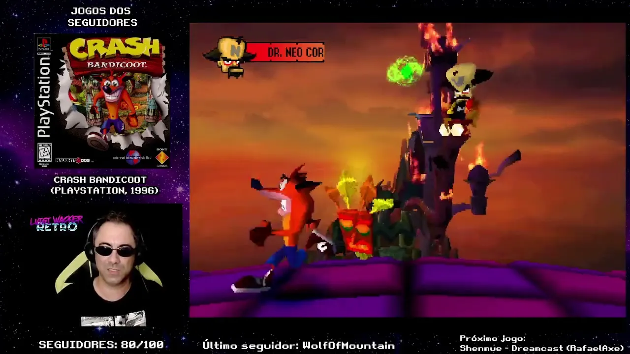 Crash Bandicoot (PS1) - FINAL BOSS