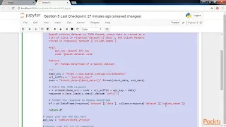 Python Data Visualization with Matplotlib 2 x Get End-of-Day Stock Data from Quandl packtpub com