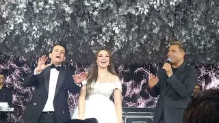 عمرو دياب أحلى ونص فرح النائب احمد سمير 