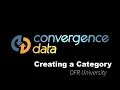 DFRU - Creating a Category