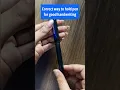 How to hold pen for good handwriting