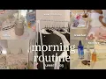 Productive morning routine cleaning organizing selfcare Breakfast