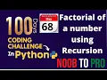 Day 68 100 Days Coding Challenge in Python