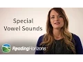 Reading Horizons Method - Special Vowel Sounds