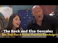 The Rock and Eiza Gonzalez Test Their Fast and Furious Franchise Knowledge POPSUGAR Pop Quiz