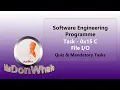 0x15 C - File Quiz Answers Mandatory tasks Solution