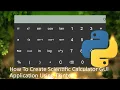 How To Create Scientific Calculator In Python Scientific Calculator GUI Application Using Tkinter