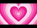 Pink Heart Background Screensaver Loop 1 Hour 1080p