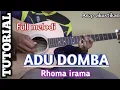 Lagu TUTORIAL Full melodi ADU DOMBA -- RHOMA IRAMA