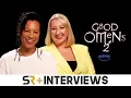 Good Omens Season 2 Stars Nina Sosanya Maggie Service On Working With Neil Gaiman