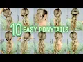 10 BEGINNER FRIENDLY PONYTAIL HAIRSTYLES MEDIUM LONG HAIRSTYLES