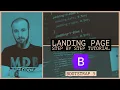 Build A Landing Page using Bootstrap 5 Full Step by Step Tutorial