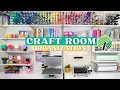 10 GENIUS DOLLAR TREE HACKS TO ORGANIZE YOUR CRAFT ROOM CRICUT HACKS