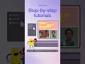 Get a step-by-step tutorial with each template to speed up your edit