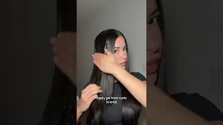 Flaxseed Gel Mask ماسك بذور الكتان لتنعيم و فرد الشعر و النتيجة من اول استعمال Foryou Hair 