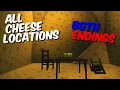Cheese Escape The Cheesening Full Walkthrough All Cheese Key Locations Code Both Endings