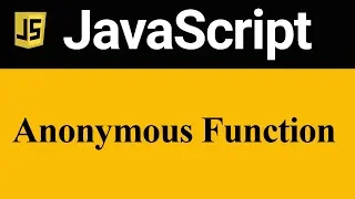 Anonymous Function in JavaScript Hindi