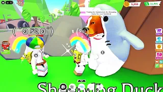 🦆 I FINALLY GOT MY DREAM PETS IN ADOPT ME! 🐮✨ MAKING A NEON SHEEP DOG DUCKY!