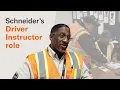Overview of Schneider s Driver Instructor role