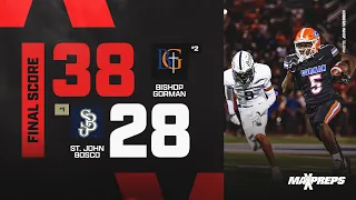 Bishop Gorman knocks out St John Bosco in season opener