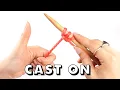 Download Lagu How to CAST ON Knitting for Total Beginners