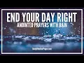 PRAYER WHILE YOU SLEEP WITH RAIN 8 HOURS Prayers With Rain Sounds and Thunder For Sleep