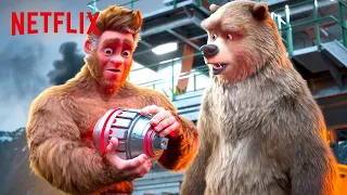 stopping the big boom bigfoot family netflix family