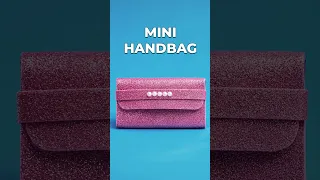 DIY Mini Handbag ✨ | Easy Paper Handbag Making | Cute Mini Bag Craft
