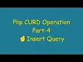 Php CURD Operation Tutorial using MySQLi in Hindi - Insert Query Part 4 Full 1080p