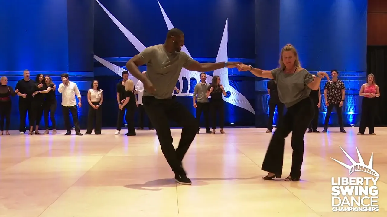 Liberty Swing 2022 Champions Strictly Swing Finals Ken Rutland & Brandi Guild