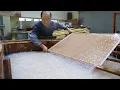 Download Lagu The process of making traditional Korean paper. Korean traditional paper.