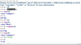 Explicit Type conversion in Python
