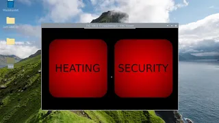 Heating Security Control Part 36 - Raspberry Pi coding python tkinter gui