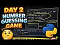 Project 2 Number Guessing Game in Python