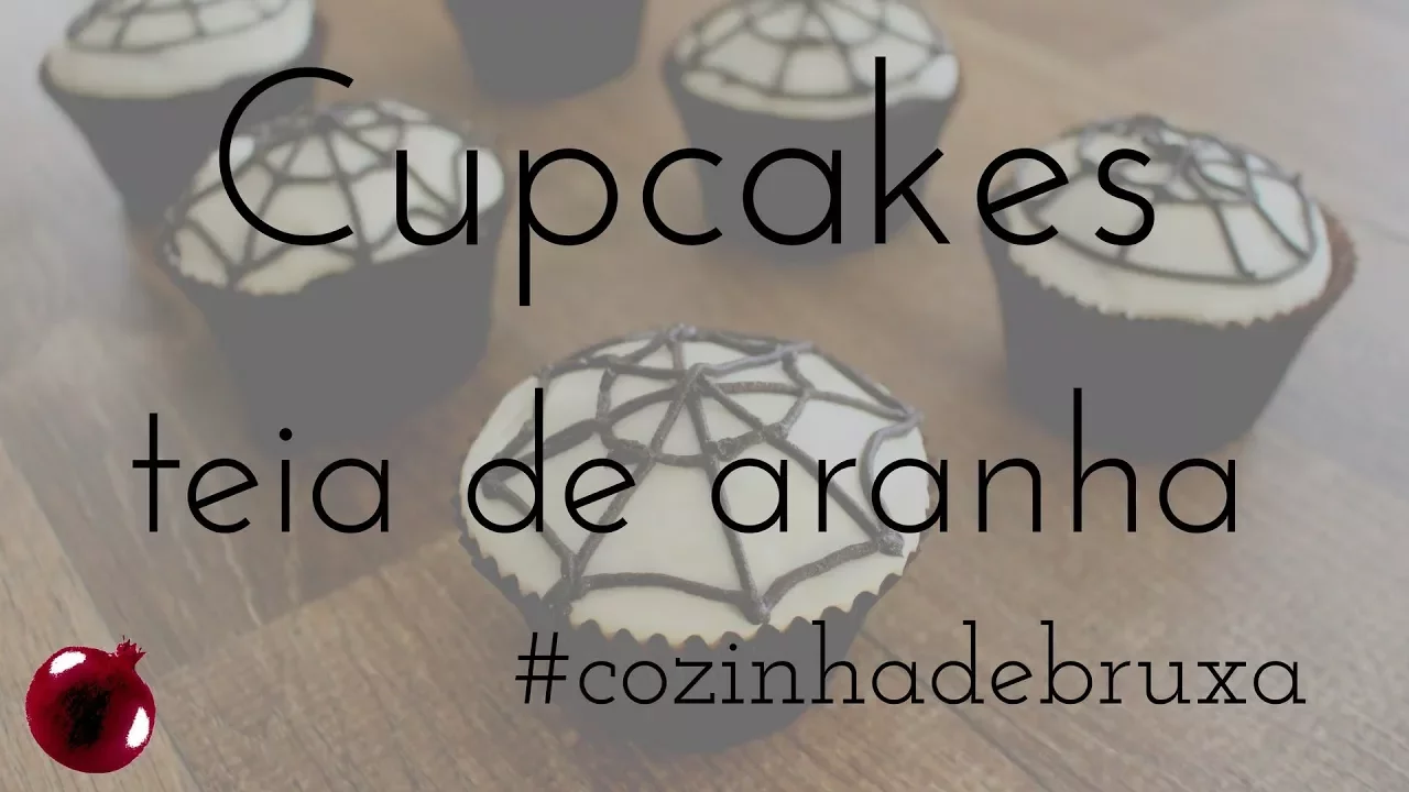 CUPCAKES TEIA DE ARANHA