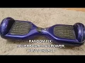 Random Fix Hoverboard No Power Won t Charge