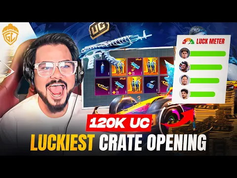 122k UC Crate opening GodLike Antaryami