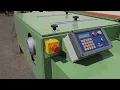 Bercomex SOBB SL5 DD SPW flower processing machine with 2 binding machines and sponges