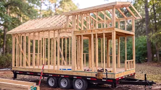 Couple Builds a Luxury Home on WHEELS from Start to Finish | Full Transformation @BuildersBlueprint