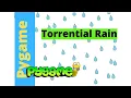 Torrential Rain Animation with Pygame Sprite in Python