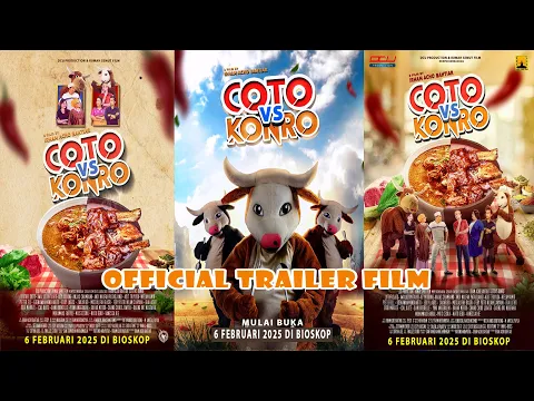 OFFICIAL TRAILER FILM COTO VS KONRO Mulai 6 Februari 2025 di Bioskop