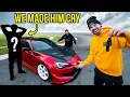 REBUILDING A WRECKED GT86 THEN GIVING IT AWAY