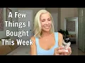A Few Things I Bought This Week Mostly Walmart