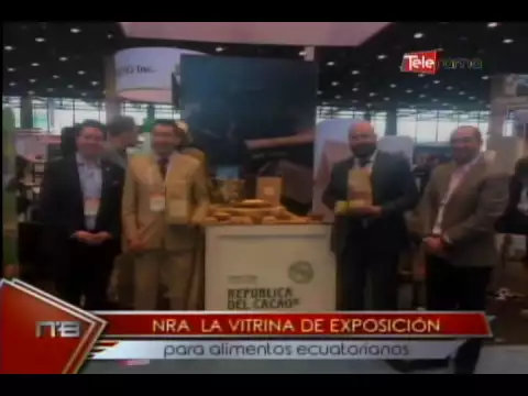 NRA la vitrina de exposición para alimentos ecuatorianos
