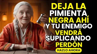 Coloca PIMIENTA NEGRA En ESTE LUGAR, Y Tu Enemigo Te Pedirá PERDÓN De Inmediato I Enseñanza Budista