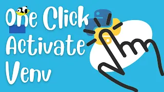 One Click Activate Python Virtual Environment venv in VSCode