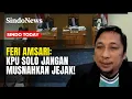 Berkas Jokowi Dihilangkan, Feri Amsari: KPU Solo Jangan Terburu-buru Musnahkan | Sindo Today | 19/11